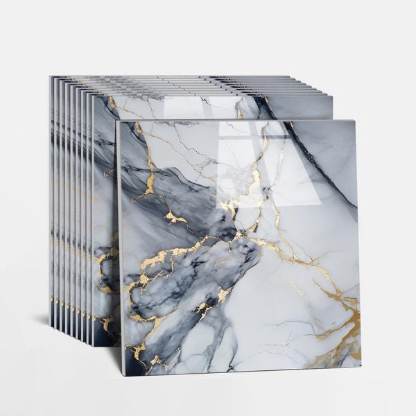 Marble Peel and Stick Wall Tiles